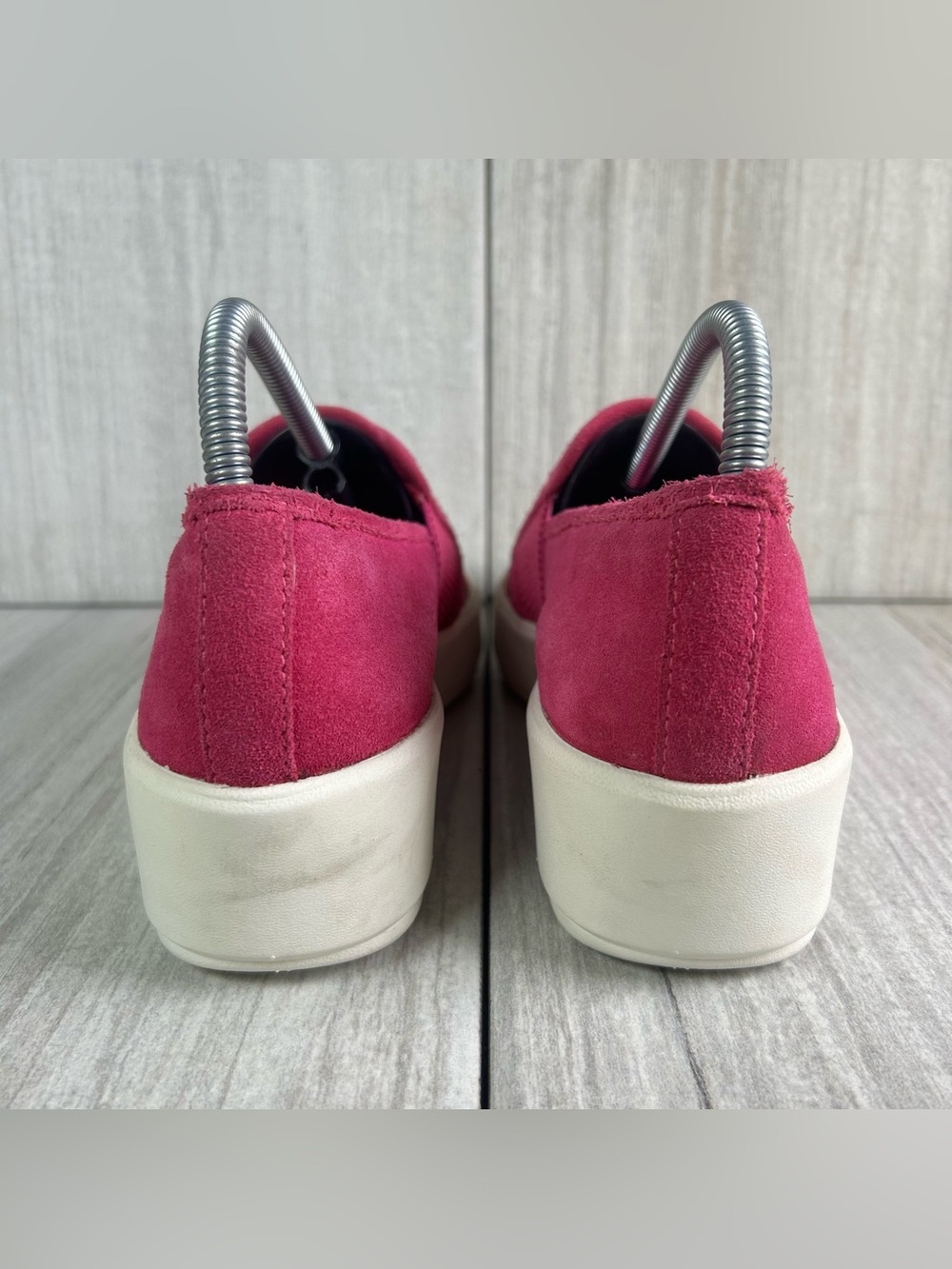 Clark’s Layton Petal Pink Knit Slip-On Mule Comfort Shoe Women's Size 6.5 - Picture 7 of 10